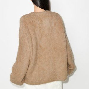 Toteme Boxy Alpaca Sweater. Beige color Brand new with tag